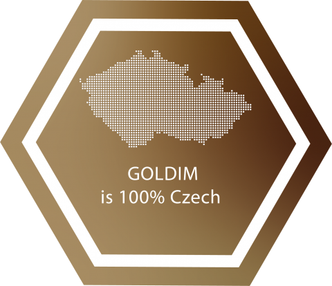 GOLDIM is 100% Czech  
